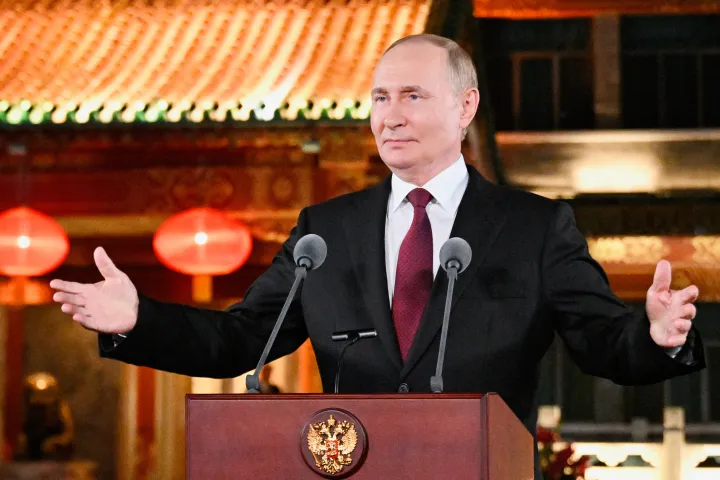 Russian President Vladimir Putin