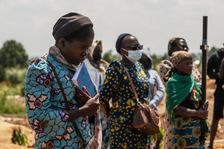 AP Catholic nuns from the orphanage where Vanisa Anifa, a 6-month-old orphaned girl who died of Ebola