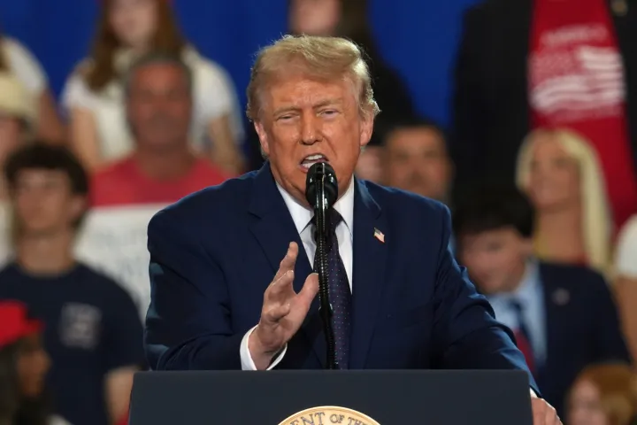 AP President Donald Trump