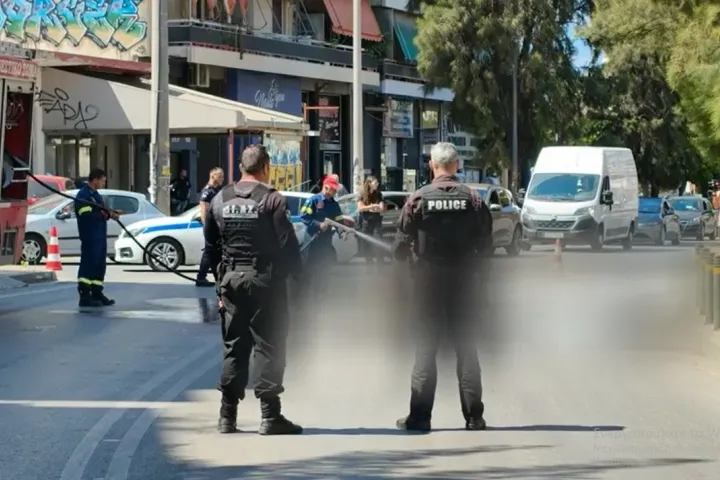 Σοκαριστικό τροχαίο σημειώθηκε στα Άνω Πατήσια