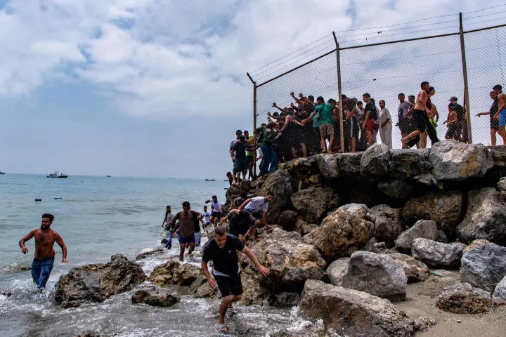 Ισπανία Θεούτα μετανάστες
