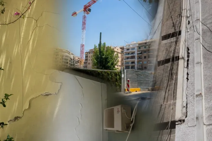 Κυψέλη ρωγμές σε σπίτια