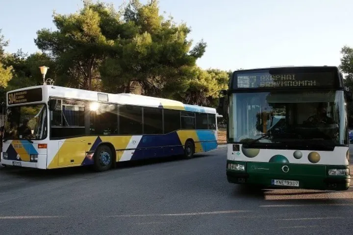 Λεωφορείο σύγκρουση