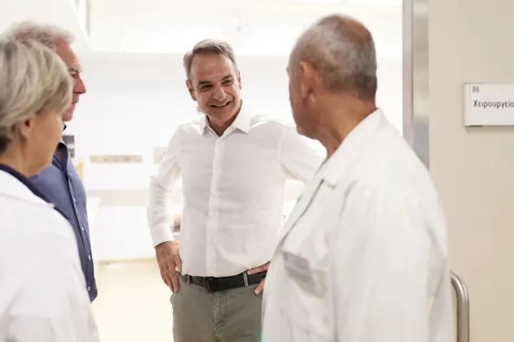 Κυριάκος Μητσοτάκης Εύβοια