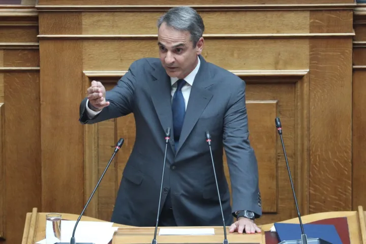 Κυριάκος Μητσοτάκης απάντηση σε Ανδρουλάκη