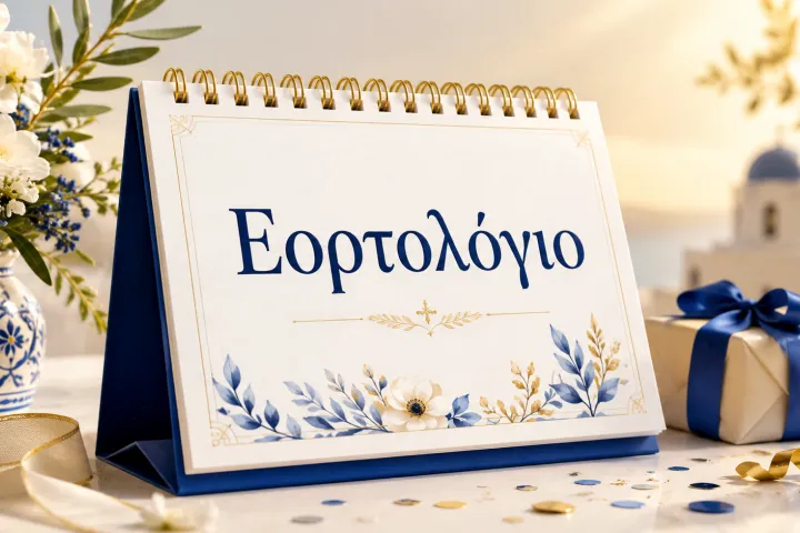 eortologio εορτολόγιο ημερολόγιο