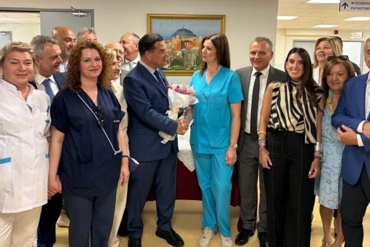 Υποδοχή με προβλήματα για τον Άδωνι Γεωργιάδη στη Θεσσαλονίκη