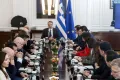 Ο πρωθυπουργός Κυριάκος Μητσοτάκης μιλάει στο Υπουργικό Συμβούλιο