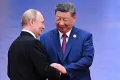 Russian President Vladimir Putin, left, and Chinese President Xi Jinping 