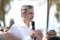 Κυριάκος Μητσοτάκης  στην Εύβοια